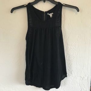 American Eagle Zipper Detail Tank